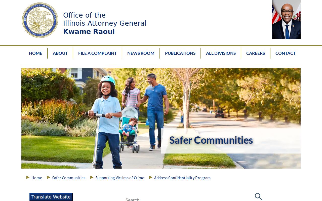 Illinois Address Confidentiality Program information for protected Glen Ellyn residents